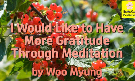 Master Woo Myung – How to Have Gratitude – I Would Like to Have More Gratitude Through Meditation