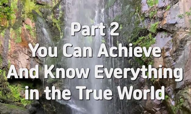 Master Woo Myung – Method to Live Well – Part 2 You Can Achieve And Know Everything in the True World