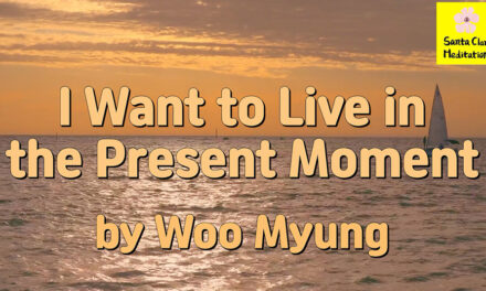 Master Woo Myung – Advice to Live Well – I Want to Live in the Present Moment