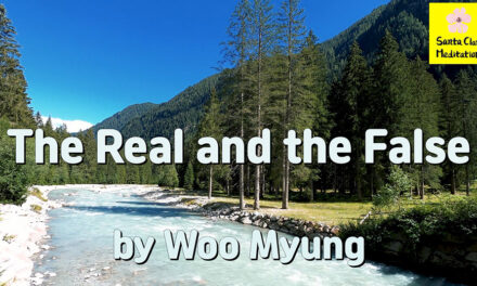 Master Woo Myung – Meditation Message – The Real and the False | Santa Clara Meditation