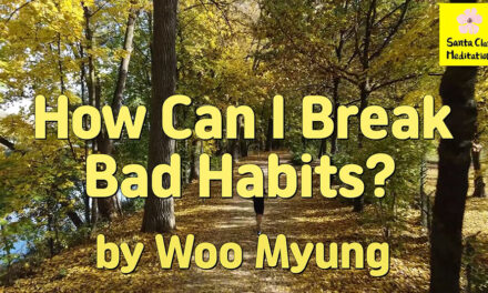 Master Woo Myung – Advice for Personal Development- How Can I Break Bad Habits?