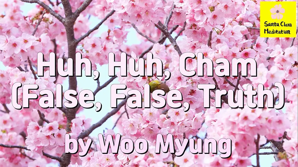 Master Woo Myung – Meditation Writing – Huh, Huh, Cham (False, False, Truth)