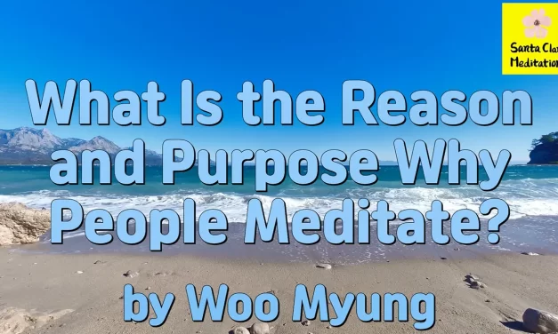 Master Woo Myung – Meaning of Life – What Is the Reason and Purpose Why People Meditate?