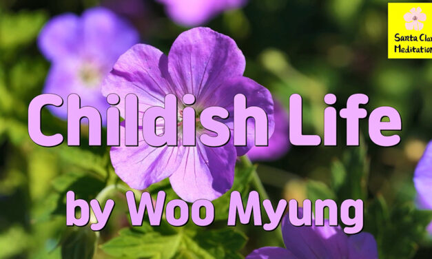 Master Woo Myung – Poetry – Childish Life | Santa Clara Meditation