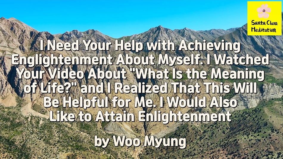 Master Woo Myung – Meaning of Enlightenment – I Need Your Help with Achieving Englightenment About Myself. I Watched Your Video About “What Is the Meaning of Life?” and I Realized That This Will Be Helpful for Me. I Would Also Like to Attain Enlightenment