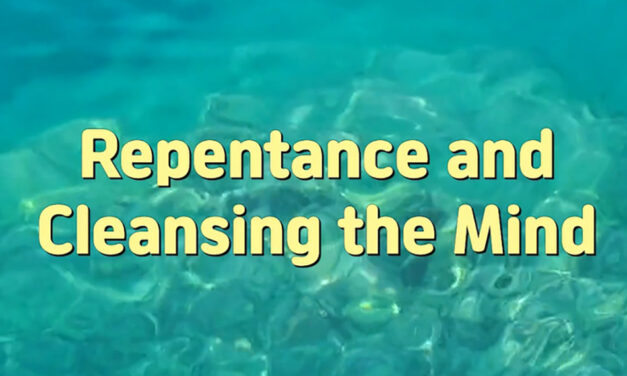 Master Woo Myung – Method of Repentance – Repentance and Cleansing the Mind