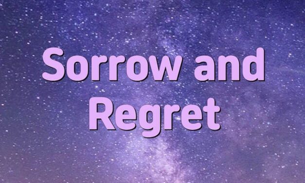 Master Woo Myung – Truth Poem – Sorrow and Regret