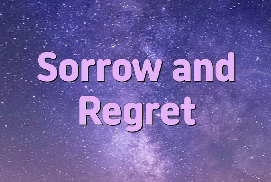 Master Woo Myung – Truth Poem – Sorrow and Regret