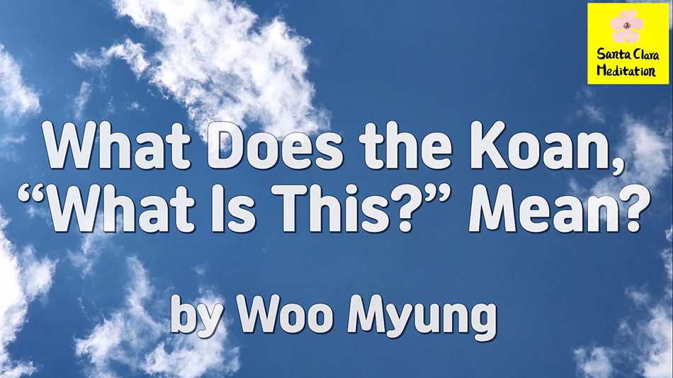 Master Woo Myung – Meaning of Enlightenment – What Does the Koan, “What Is This?” Mean?