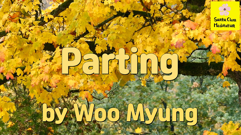 Master Woo Myung – Poetry – Parting