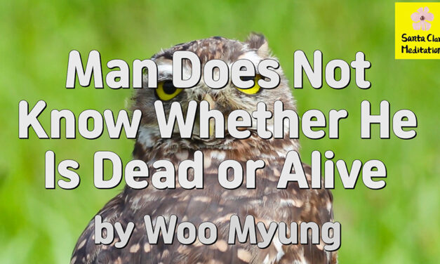 Master Woo Myung – Words – Man Does Not Know Whether He Is Dead or Alive