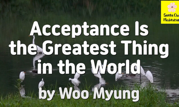 No.1 Bestselling Author Master Woo Myung – Acceptance Is the Greatest Thing in the World