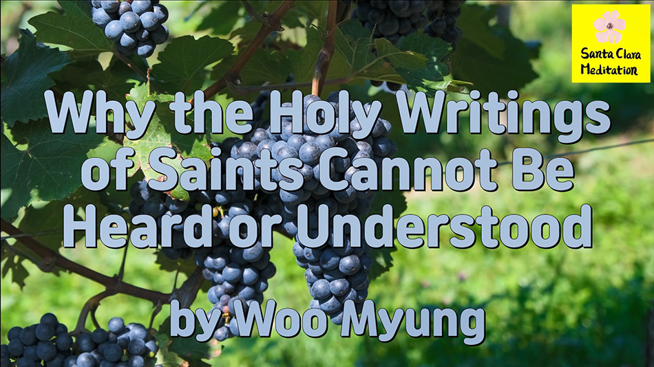 Master Woo Myung – Q&A – Why the Holy Writings of Saints Cannot Be Heard or Understood