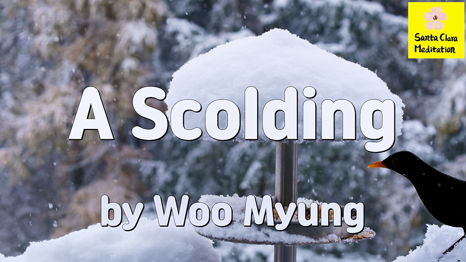 Master Woo Myung – Words of Advice – A Scolding