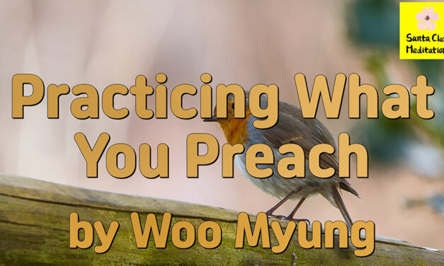 Master Woo Myung – Words to Awaken – Practicing What You Preach