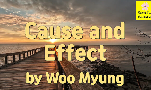 Master Woo Myung – Wisdom Writing – Cause and Effect