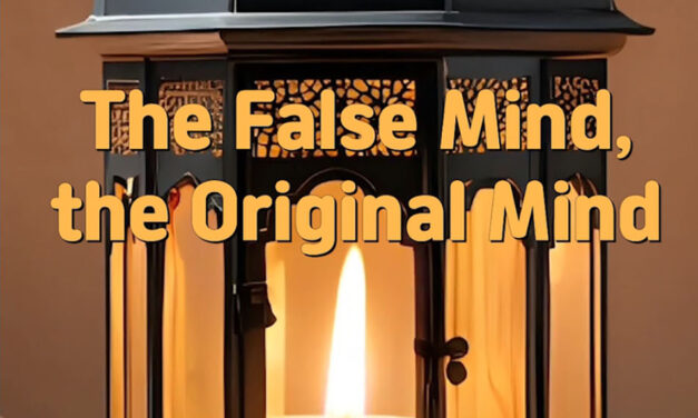 Master Woo Myung – Words of Wisdom – The False Mind, the Original Mind