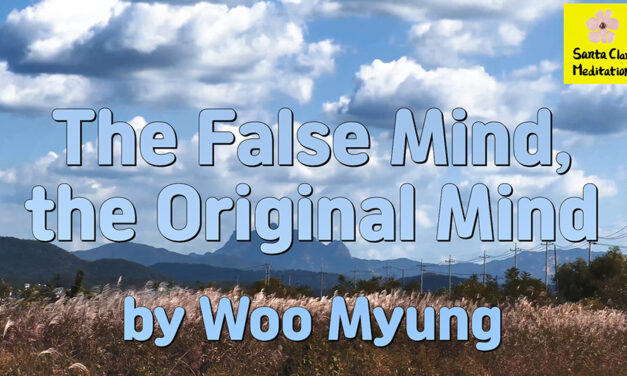 Master Woo Myung – Truth Writing – The False Mind, the Original Mind