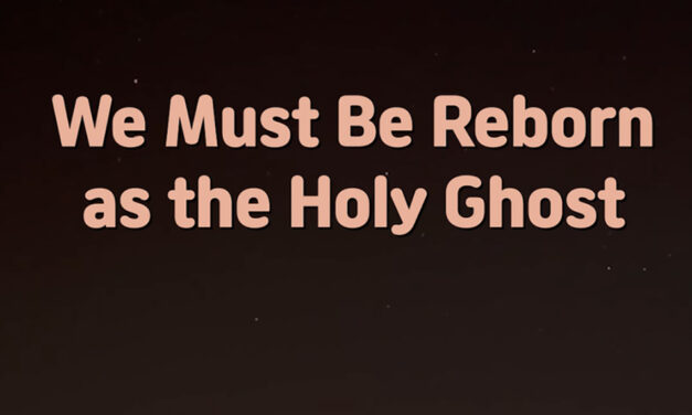 Master Woo Myung – Purpose of Life – We Must Be Reborn as the Holy Ghost