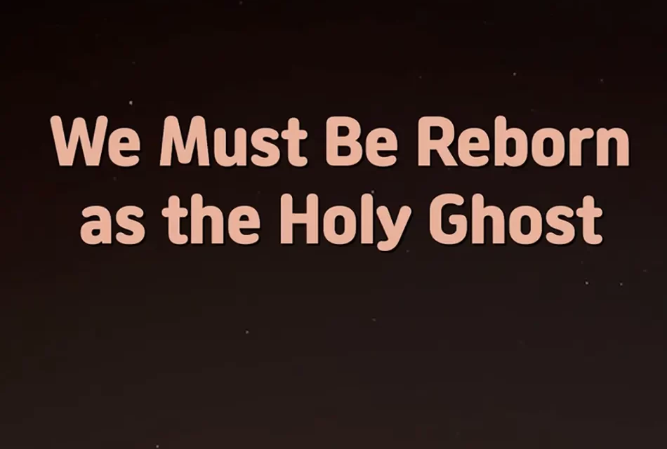 Master Woo Myung – Purpose of Life – We Must Be Reborn as the Holy Ghost