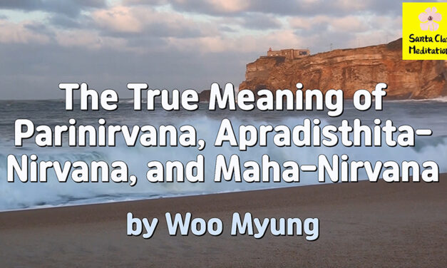 Master Woo Myung – Method to Become Buddha – The True Meaning of Parinirvana, Apradisthita-Nirvana, and Maha-Nirvana