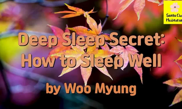 Master Woo Myung – Question & Answer – Deep Sleep Secret: How to Sleep Well