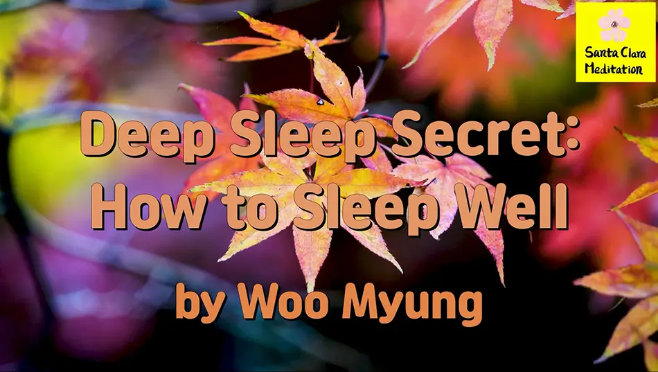 Master Woo Myung – Question & Answer – Deep Sleep Secret: How to Sleep Well