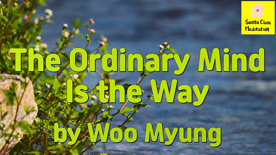 Master Woo Myung – How to Have Peace of Mind – The Ordinary Mind Is the Way