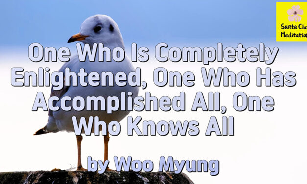 Master Woo Myung – Method to Awaken – One Who Is Completely Enlightened, One Who Has Accomplished All, One Who Knows All