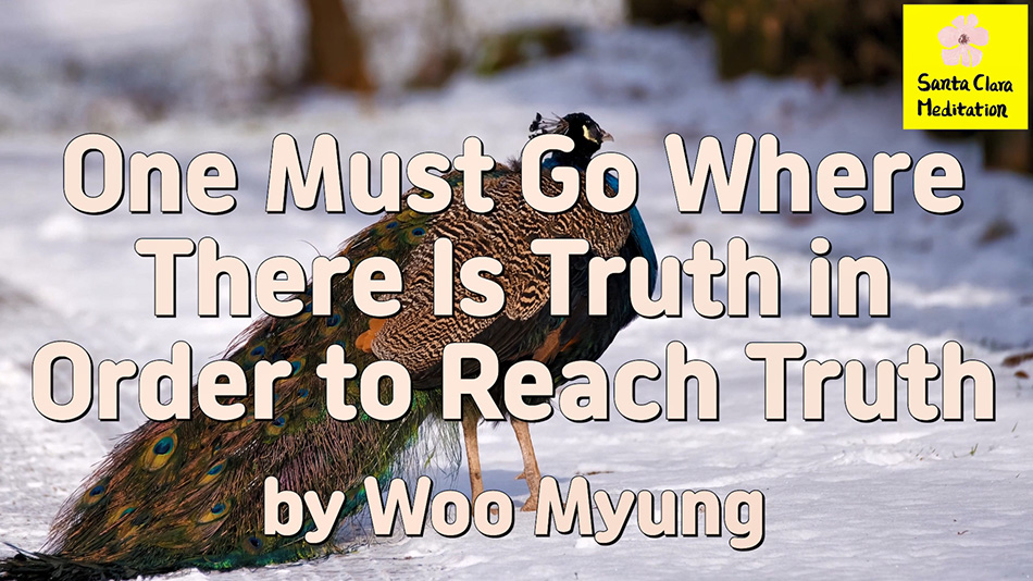 Master Woo Myung – Method to Become Truth – One Must Go Where There Is Truth in Order to Reach Truth