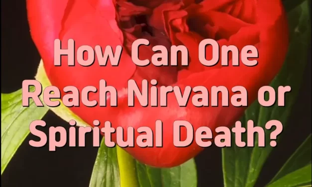 Master Woo Myung – How to Become Truth – How Can One Reach Nirvana or Spiritual Death?