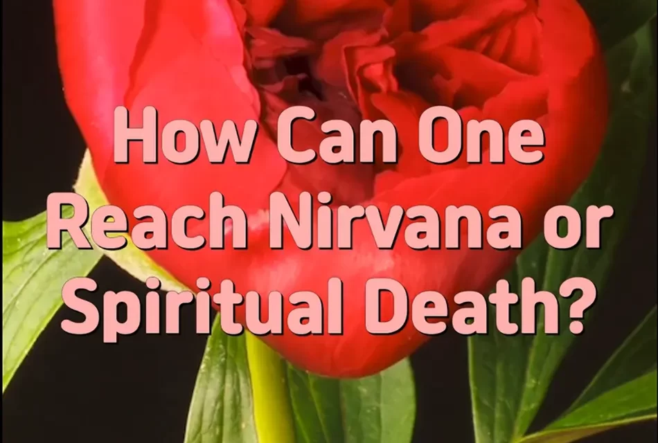 Master Woo Myung – How to Become Truth – How Can One Reach Nirvana or Spiritual Death?