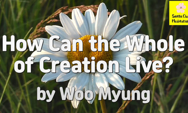 Master Woo Myung – Wisdom Message – How Can the Whole of Creation Live?