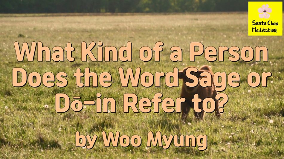 Master Woo Myung – How to Become Truth – What Kind of a Person Does the Word Sage or Dō-in Refer to?