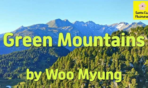 Master Woo Myung – Wisdom Poem – Green Mountains