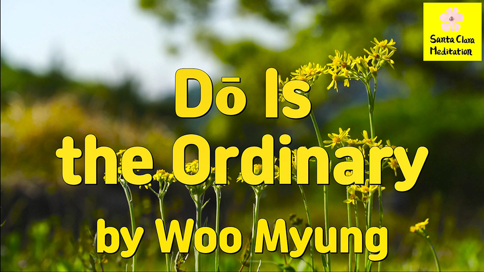 Master Woo Myung – Truth Message – Dō Is the Ordinary