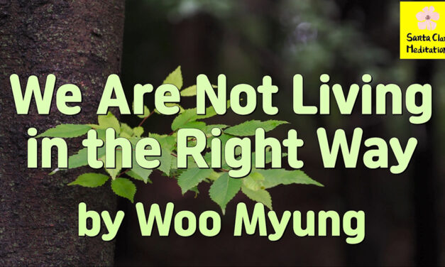 Master Woo Myung – Teachings – We Are Not Living in the Right Way