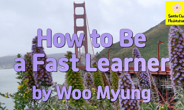 Master Woo Myung – How to Be Successful – How to Be a Fast Learner