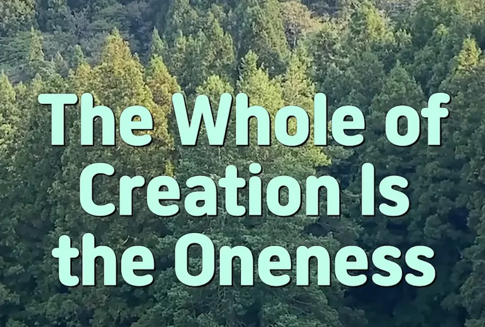 Master Woo Myung – Wisdom Quote – The Whole of Creation Is the Oneness | Santa Clara Meditation