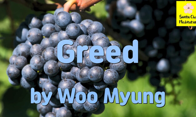 Master Woo Myung – Poem to Awaken – Greed