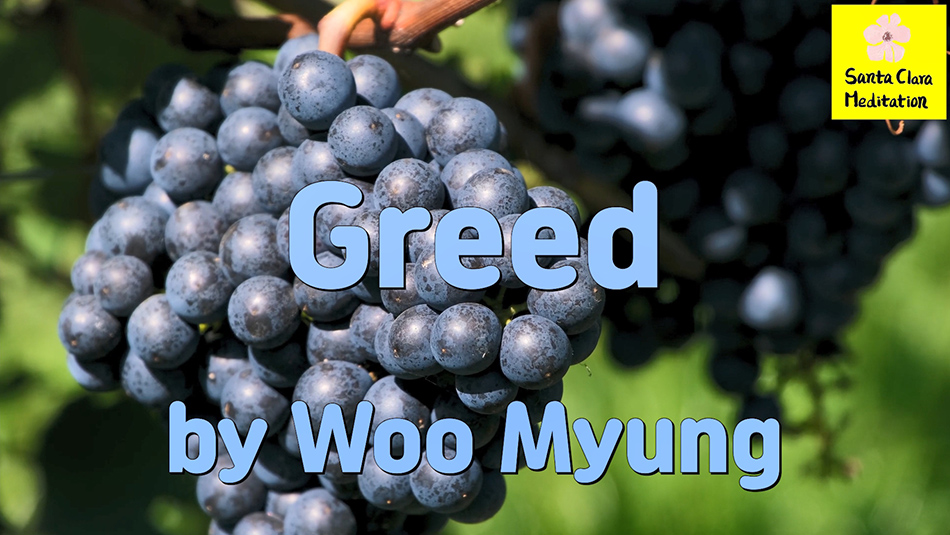 Master Woo Myung – Poem to Awaken – Greed