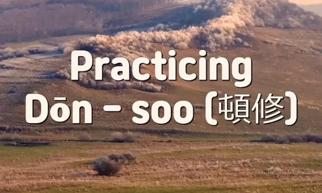 Master Woo Myung – Meaning of Awakening – Practicing Dōn – soo (頓修) | Santa Clara Meditation