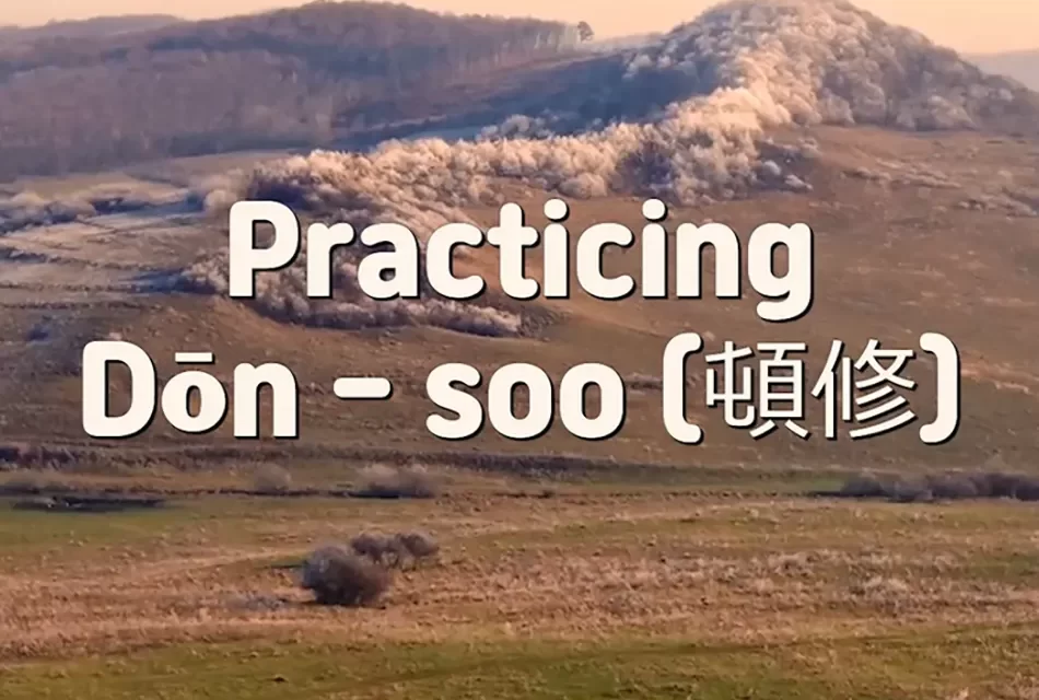 Master Woo Myung – Meaning of Awakening – Practicing Dōn – soo (頓修) | Santa Clara Meditation