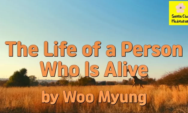 Master Woo Myung – Words of Advice – The Life of a Person Who Is Alive | Santa Clara Meditation