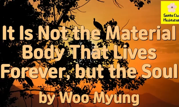 Master Woo Myung – Purpose of Life – It Is Not the Material Body That Lives Forever, but the Soul