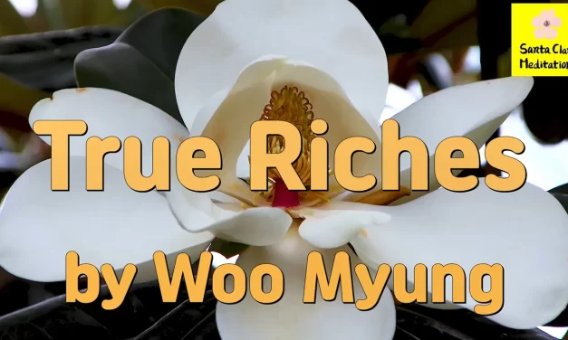 Master Woo Myung – Advice for Happiness – True Riches | Santa Clara Meditation