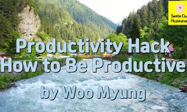 Master Woo Myung – Wisdom’s Answer – Productivity Hack How to be Productive