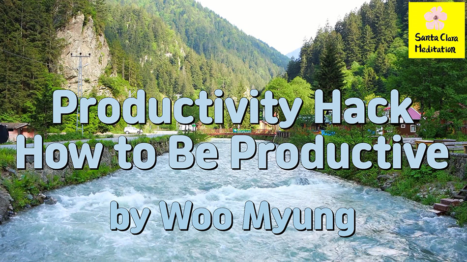 Master Woo Myung – Wisdom’s Answer – Productivity Hack How to be Productive