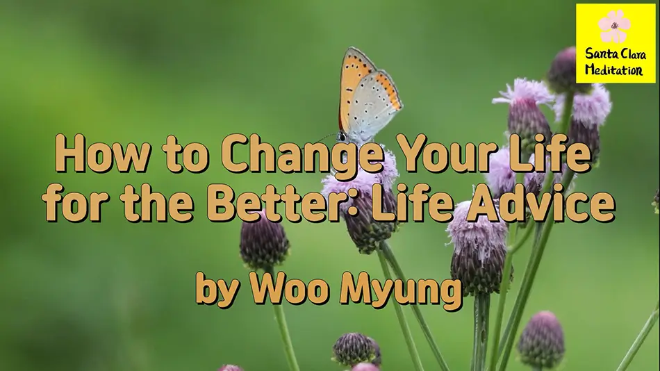 Master Woo Myung – Wisdom Message – How to Change Your Life for the Better: Life Advice