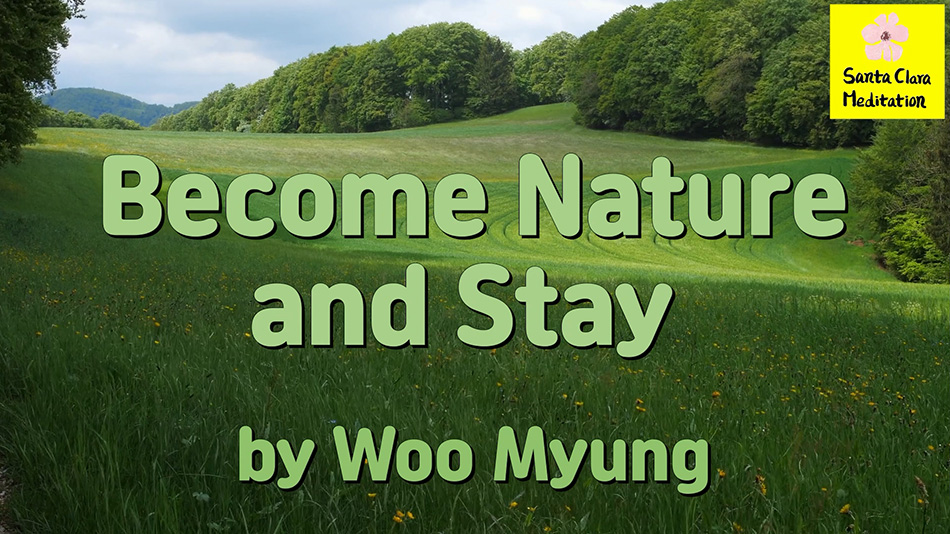 Master Woo Myung – Wisdom Poem – Become Nature and Stay | Santa Clara Meditation